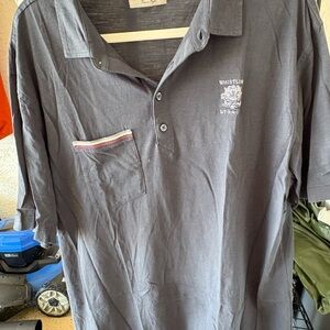 Gray Men's Polo Shirt